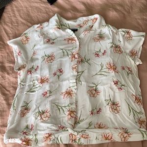 Torrid Floral Blouse